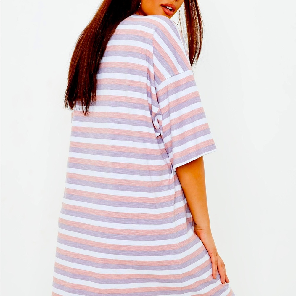 Misguided ‘Not Interested’ Oversized Tshirt Dress - image 4